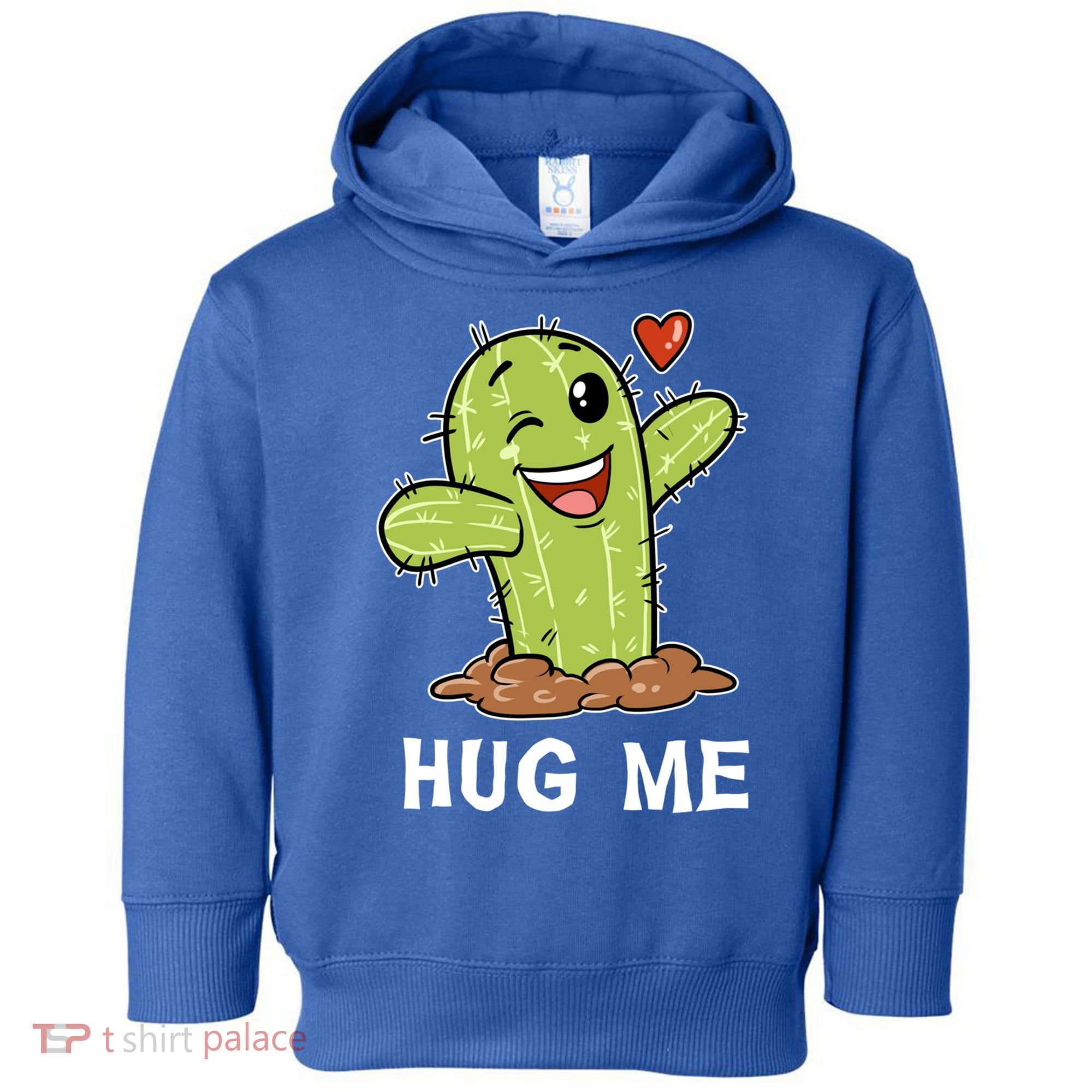 Hugs Free Hug Me Cacti Prickly Cactus Not A Hugger Hugging Funny Gift Toddler Hoodie