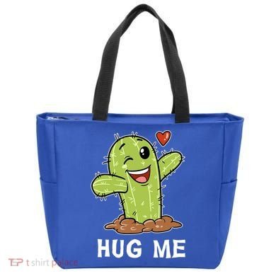 Hugs Free Hug Me Cacti Prickly Cactus Not A Hugger Hugging Funny Gift Tote Bag