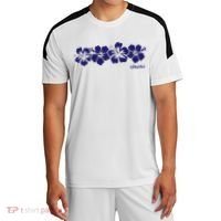 Hibiscus Flower Hawaii Aloha Hawaiian Retro Beach Sport-Tek Competitor United Soccer Jersey thumb 0