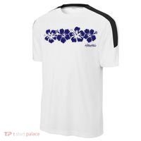 Hibiscus Flower Hawaii Aloha Hawaiian Retro Beach Sport-Tek Competitor United Soccer Jersey thumb 2