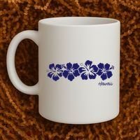 Hibiscus Flower Hawaii Aloha Hawaiian Retro Beach Coffee Mug thumb 2