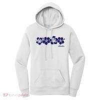 Hibiscus Flower Hawaii Aloha Hawaiian Retro Beach Women's Hoodie thumb 0