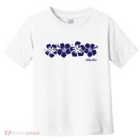 Hibiscus Flower Hawaii Aloha Hawaiian Retro Beach Toddler T-Shirt thumb 0