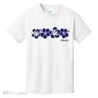 Hibiscus Flower Hawaii Aloha Hawaiian Retro Beach Kids T-Shirt thumb 0