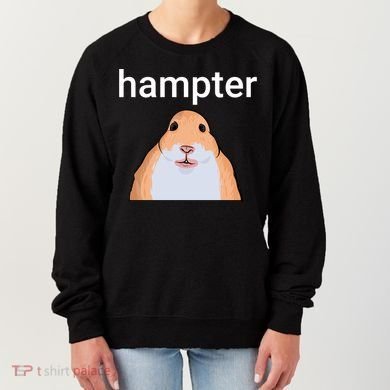 Hampter Funny Hamster Dank Meme Cute Gift Women's Sweatshirt
