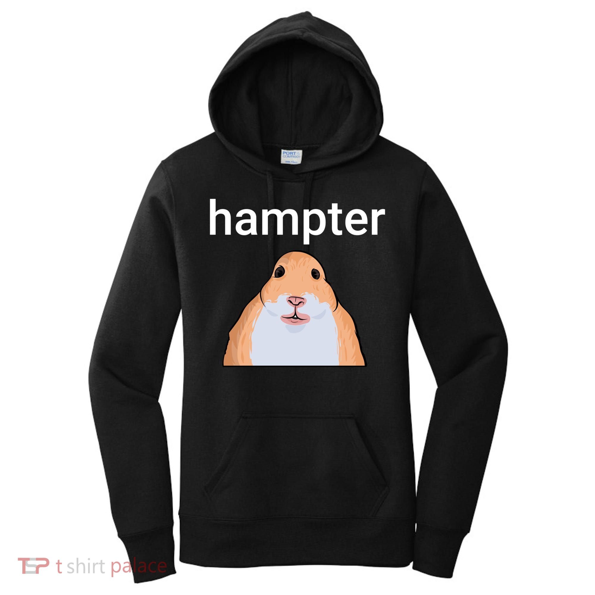 Hampter Funny Hamster Dank Meme Cute Gift Women's Hoodie