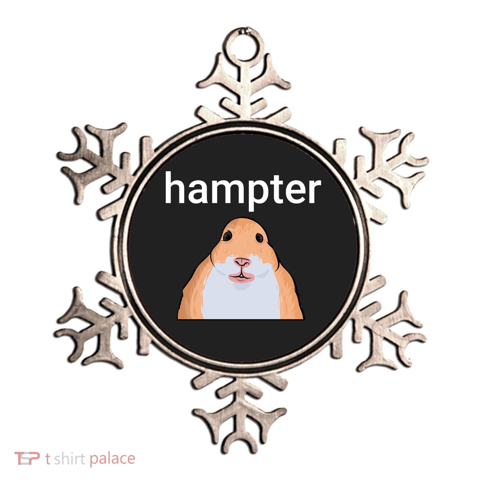 Hampter Funny Hamster Dank Meme Cute Gift Ornament