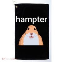 Hampter Funny Hamster Dank Meme Cute Gift Golf Towel thumb 0