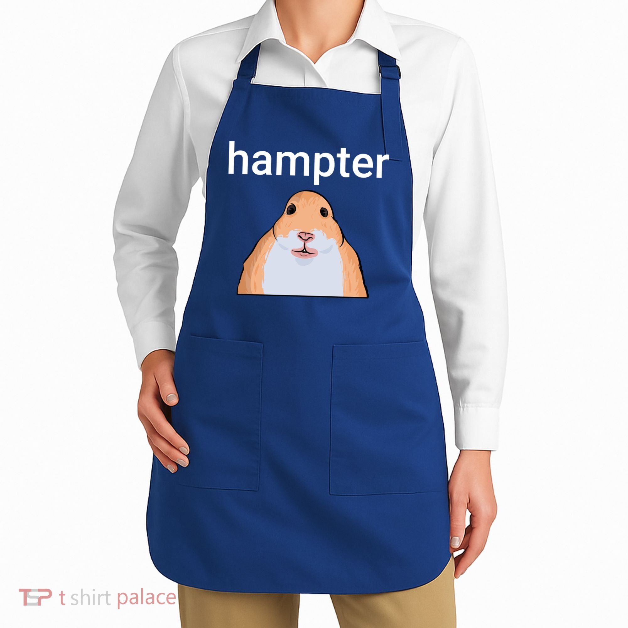 Hampter Funny Hamster Dank Meme Cute Gift Apron