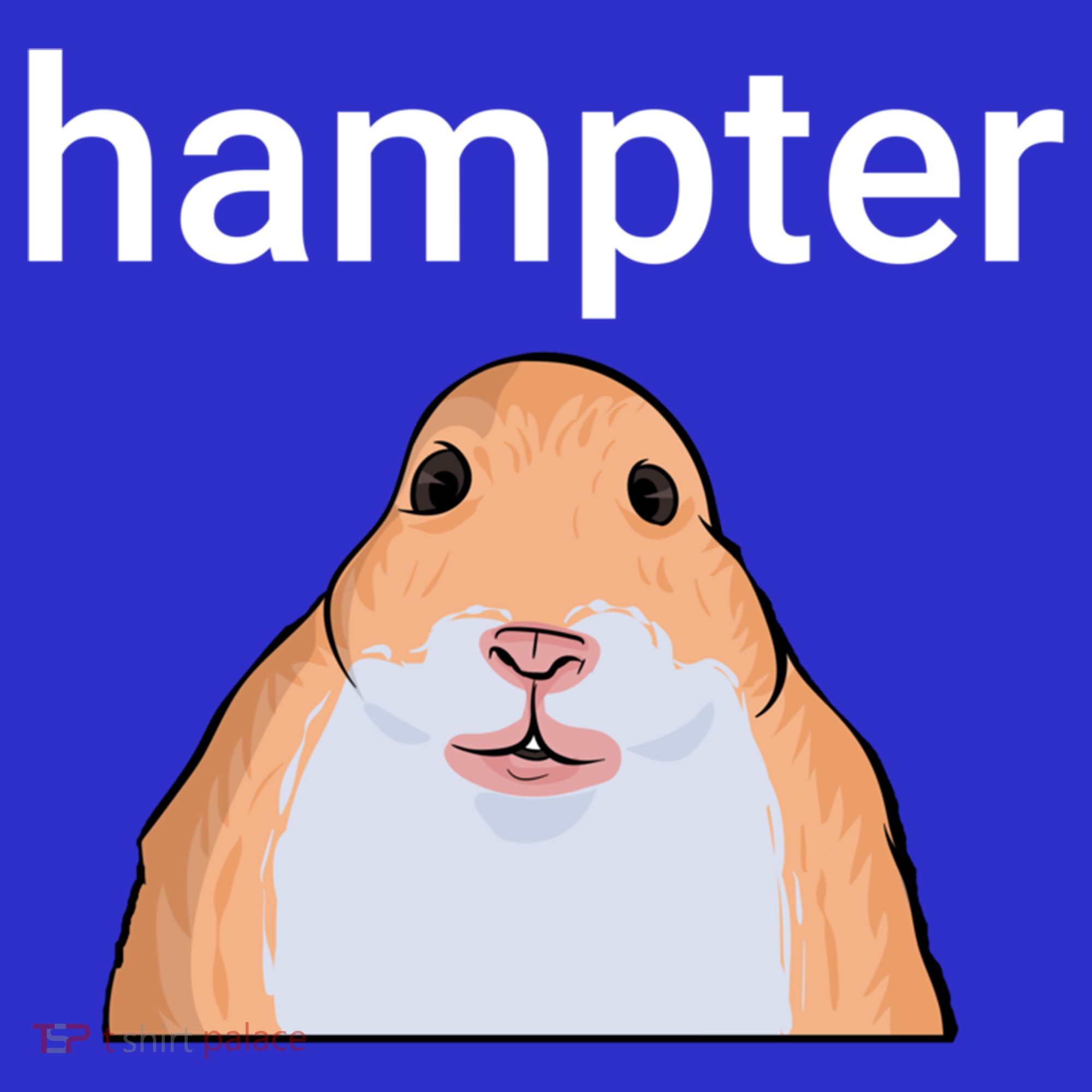 Hampter Funny Hamster Dank Meme Cute Gift Polo