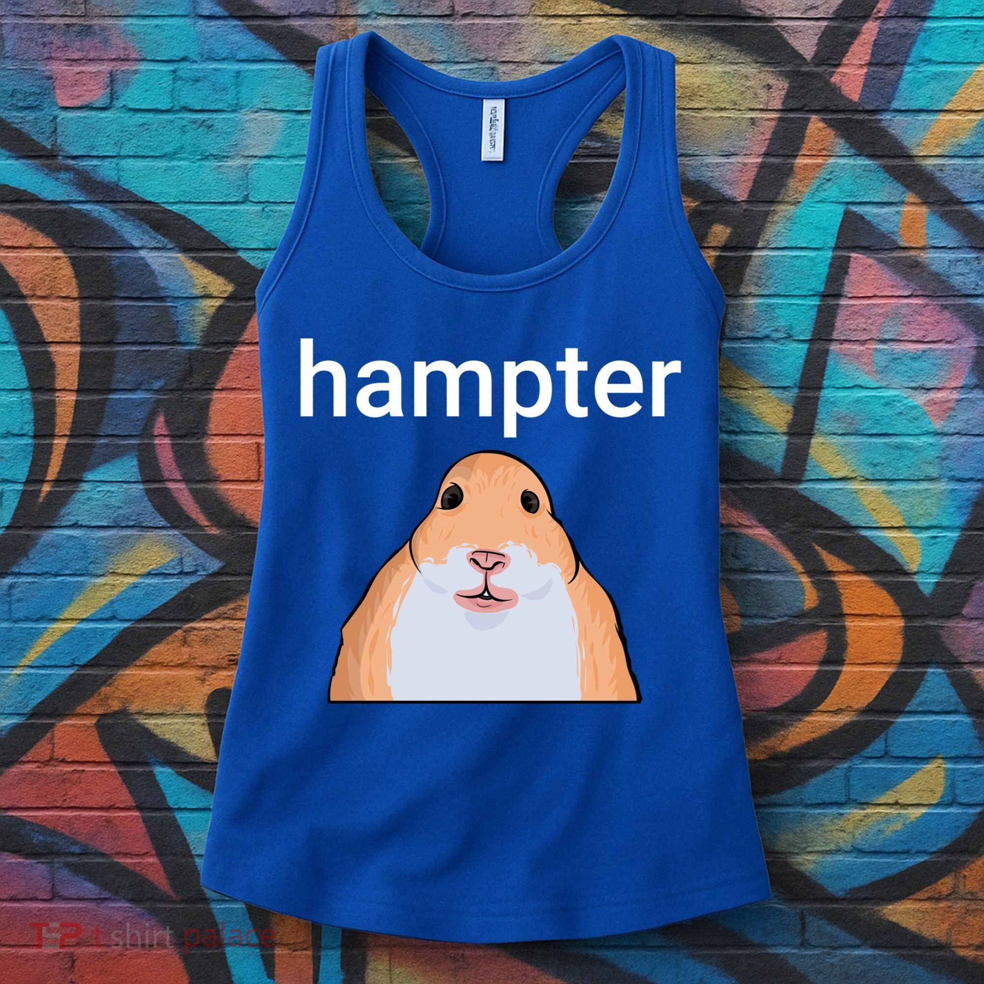 Hampter Funny Hamster Dank Meme Cute Gift Women's Tank Top