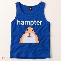 Hampter Funny Hamster Dank Meme Cute Gift Tank Top thumb 2