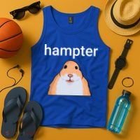 Hampter Funny Hamster Dank Meme Cute Gift Tank Top thumb 4