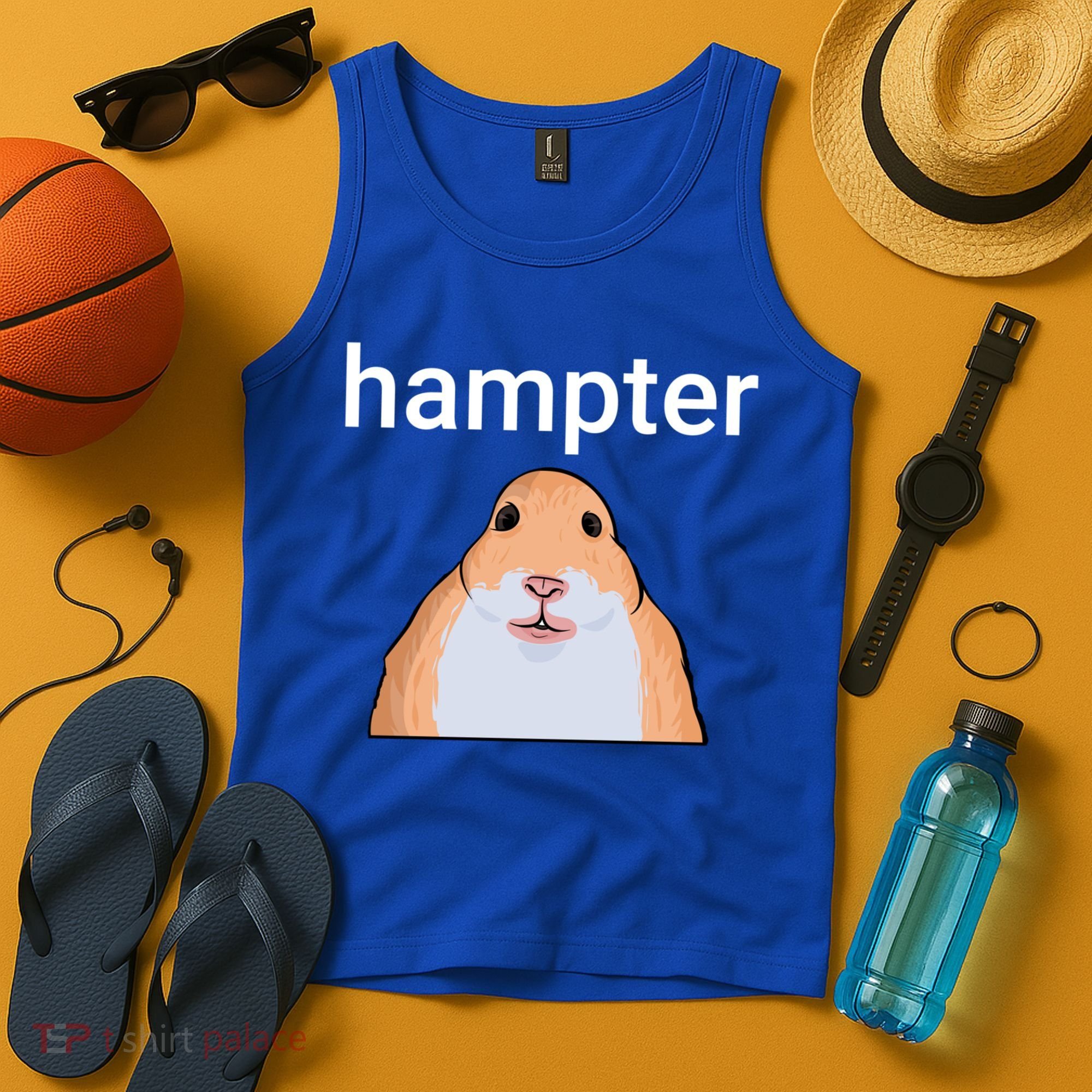 Hampter Funny Hamster Dank Meme Cute Gift Tank Top