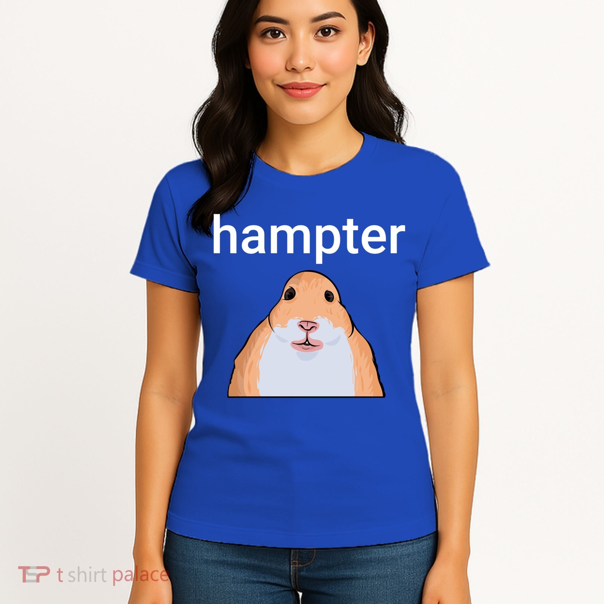 Hampter Funny Hamster Dank Meme Cute Gift Women's T-Shirt