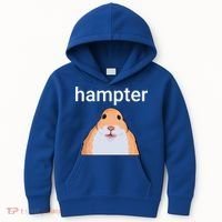 Hampter Funny Hamster Dank Meme Cute Gift Kids Hoodie thumb 0