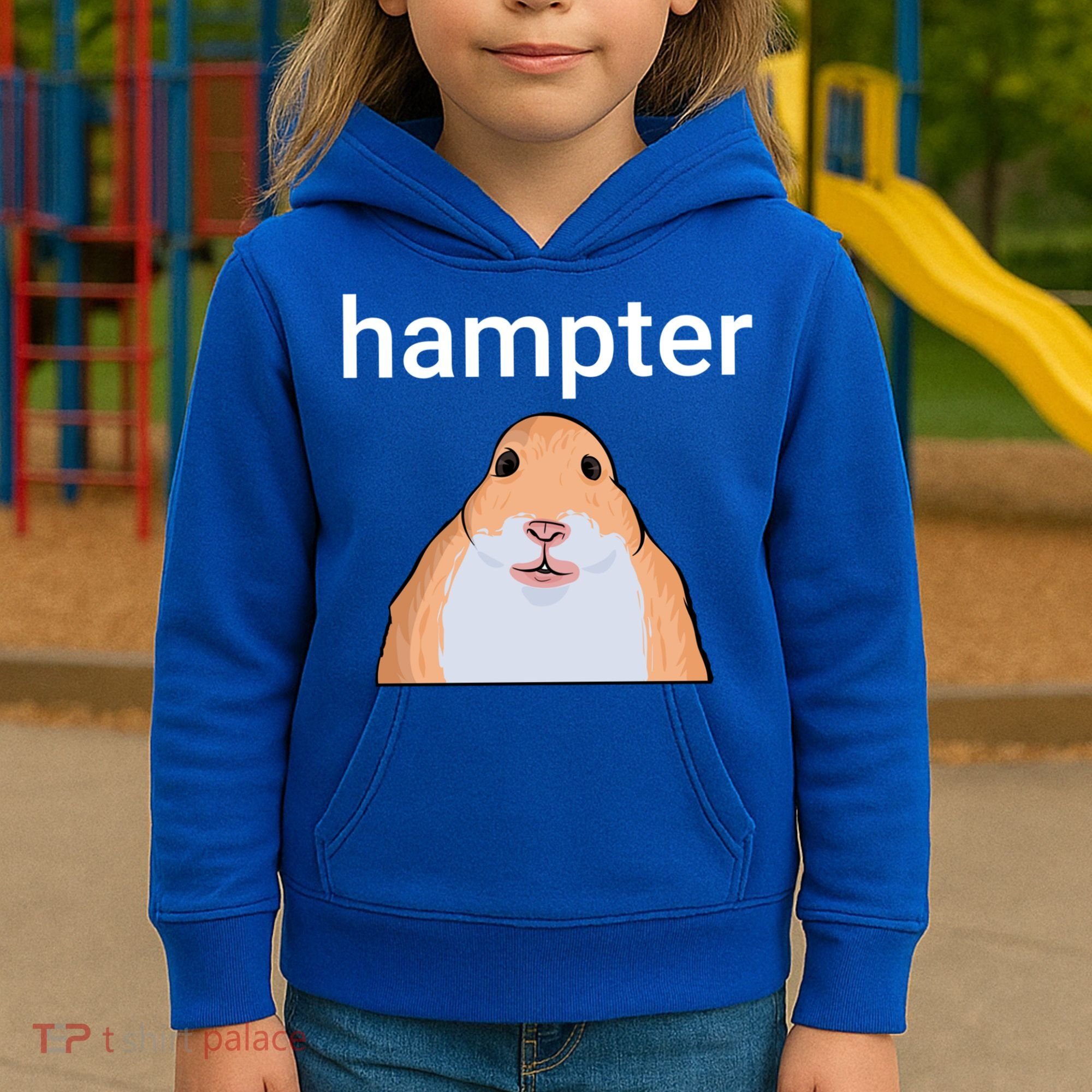 Hampter Funny Hamster Dank Meme Cute Gift Kids Hoodie