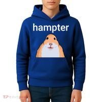 Hampter Funny Hamster Dank Meme Cute Gift Kids Hoodie thumb 4