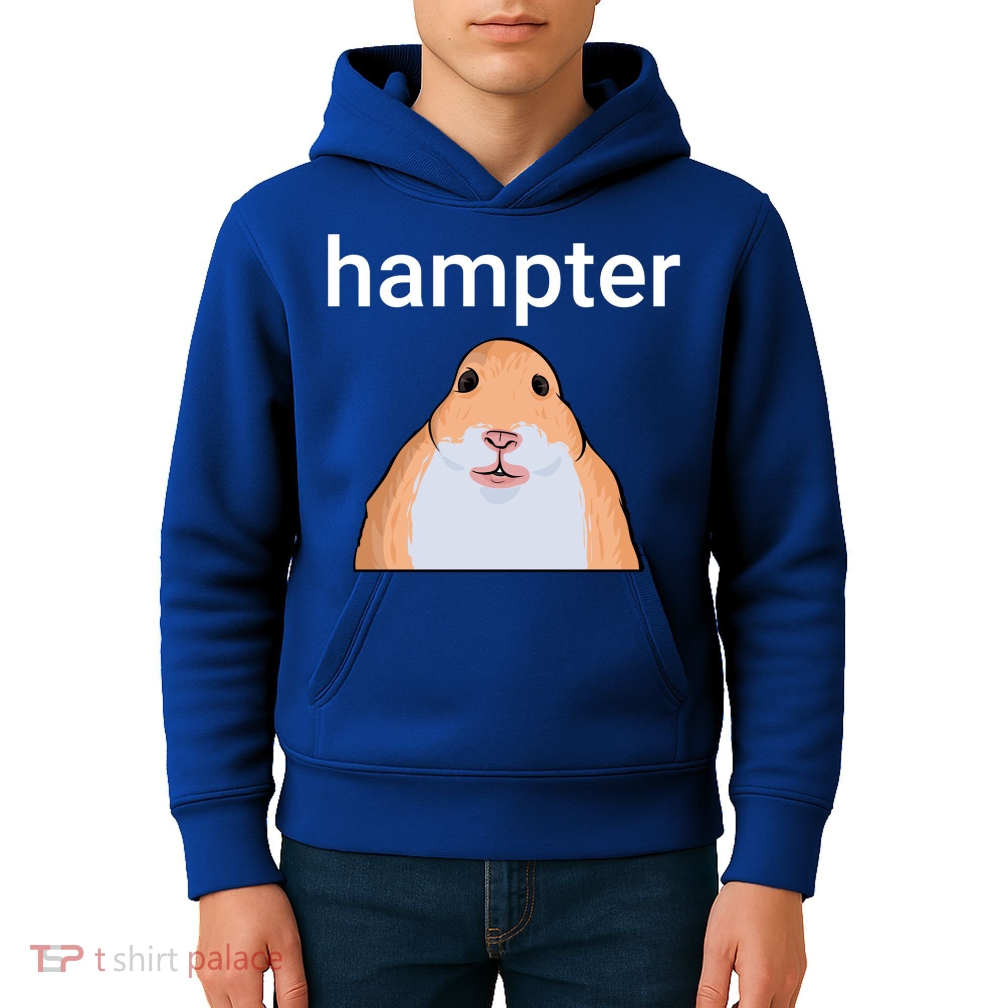 Hampter Funny Hamster Dank Meme Cute Gift Kids Hoodie