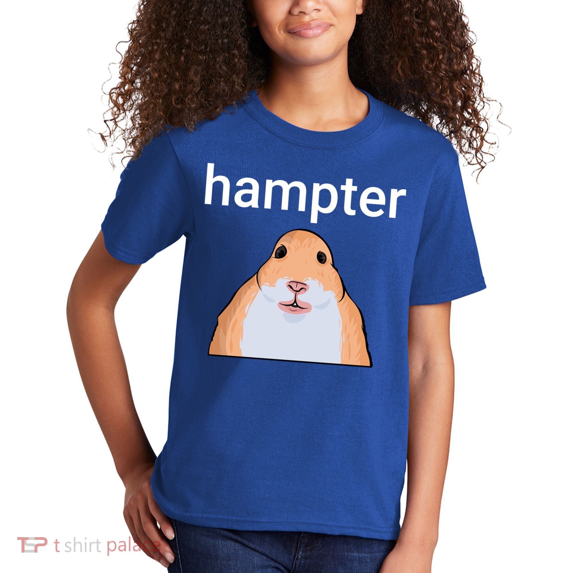 Hampter Funny Hamster Dank Meme Cute Gift Kids T-Shirt