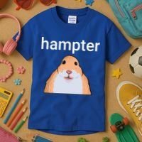 Hampter Funny Hamster Dank Meme Cute Gift Kids T-Shirt thumb 3