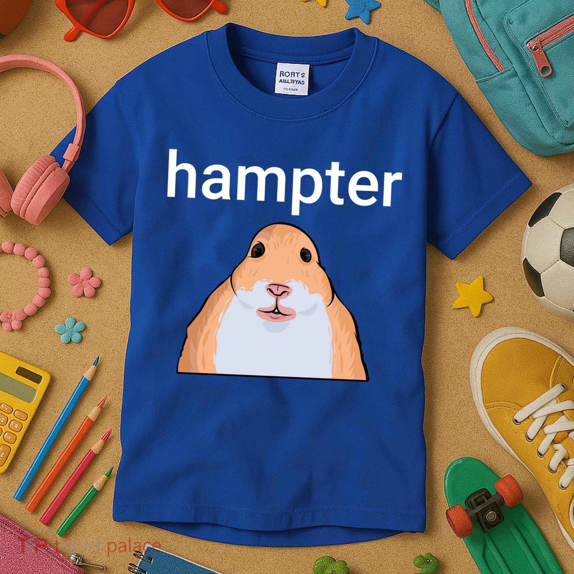 Hampter Funny Hamster Dank Meme Cute Gift Kids T-Shirt