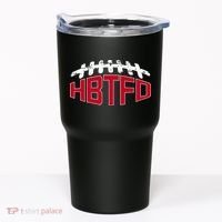 Hbtfd! Football Tumbler thumb 0