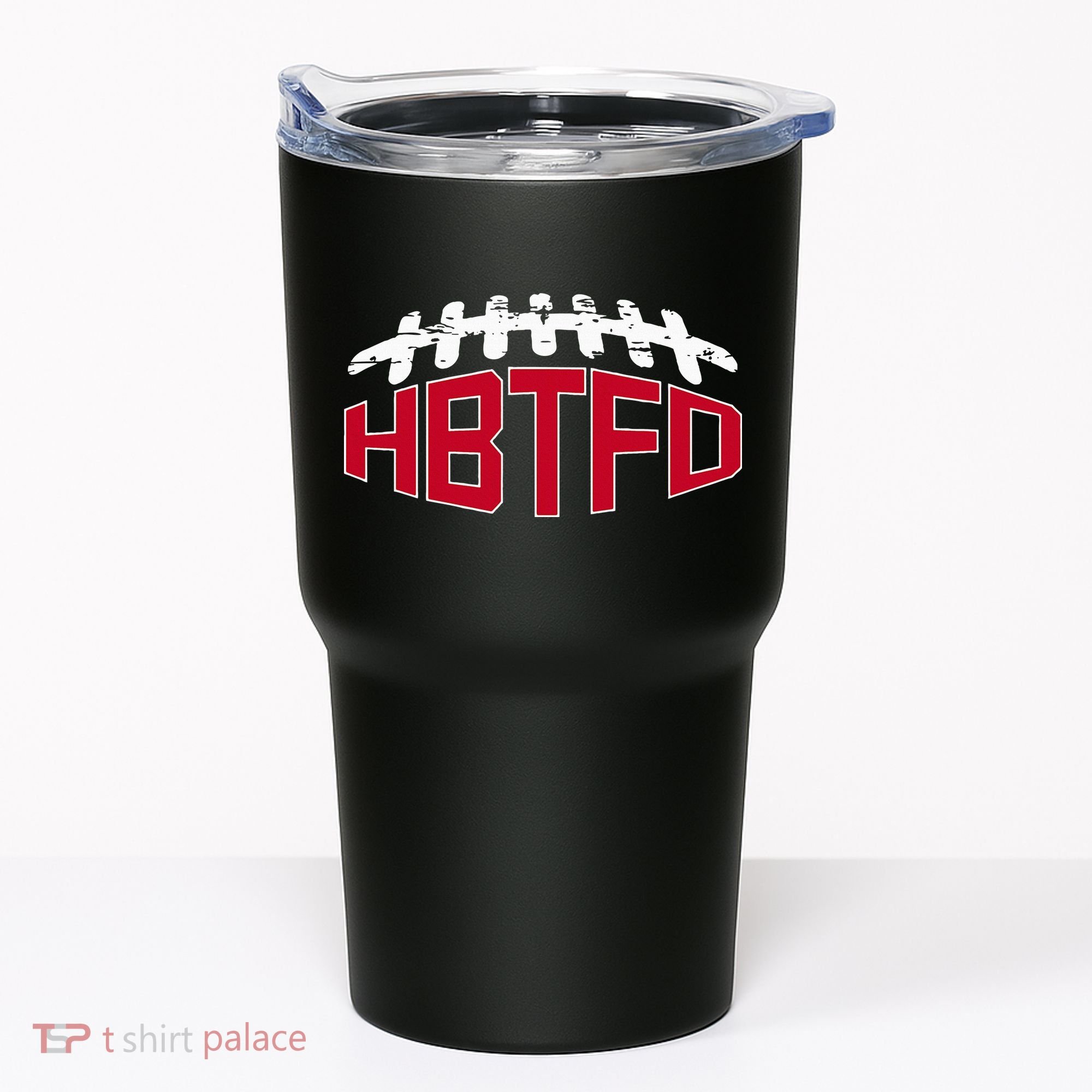 Hbtfd! Football Tumbler