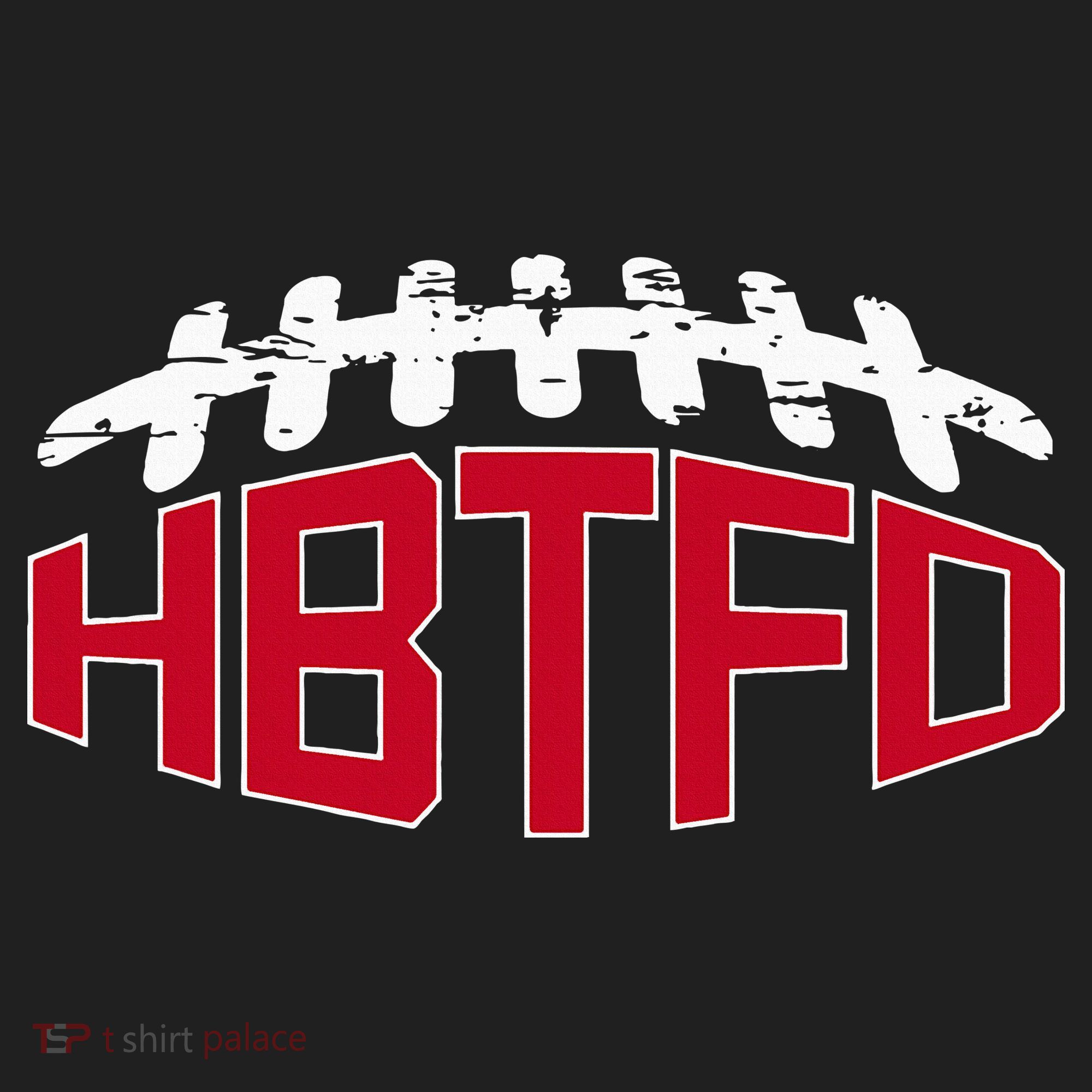 Hbtfd! Football Tumbler