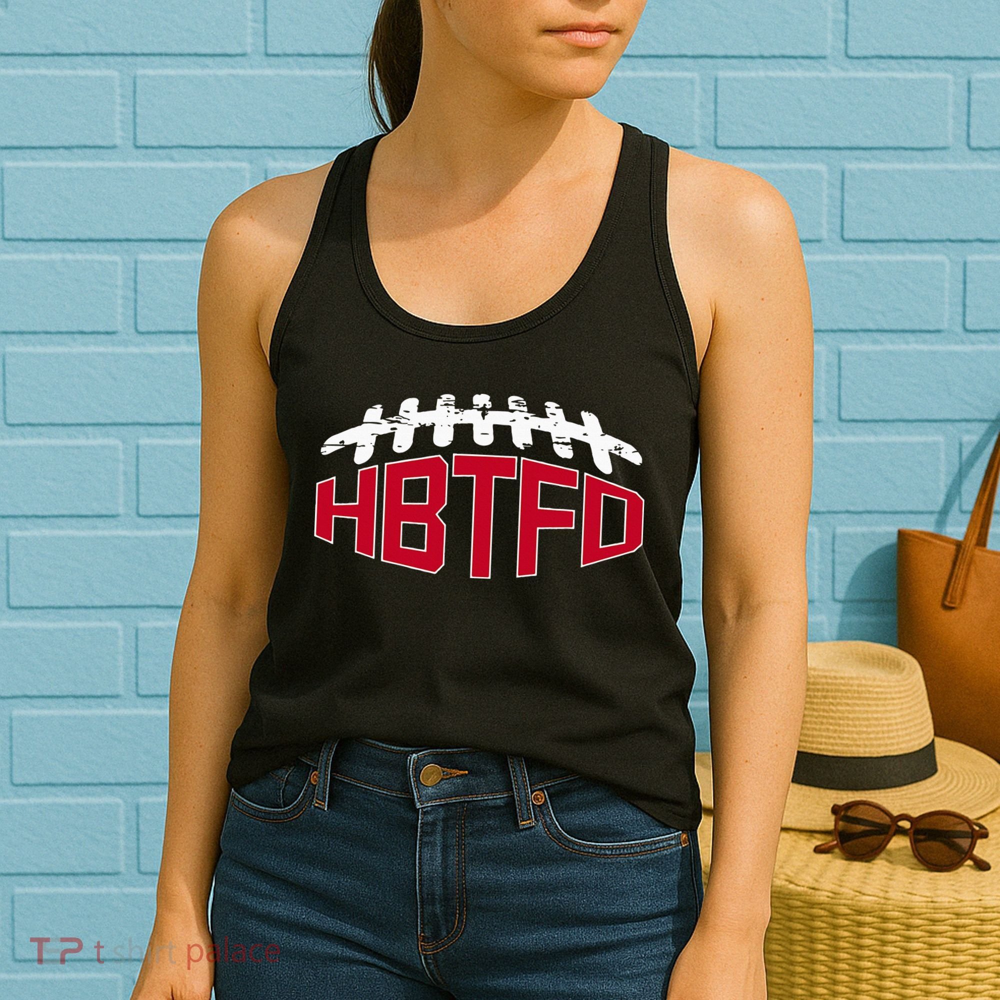 Hbtfd! Football Women's Tank Top