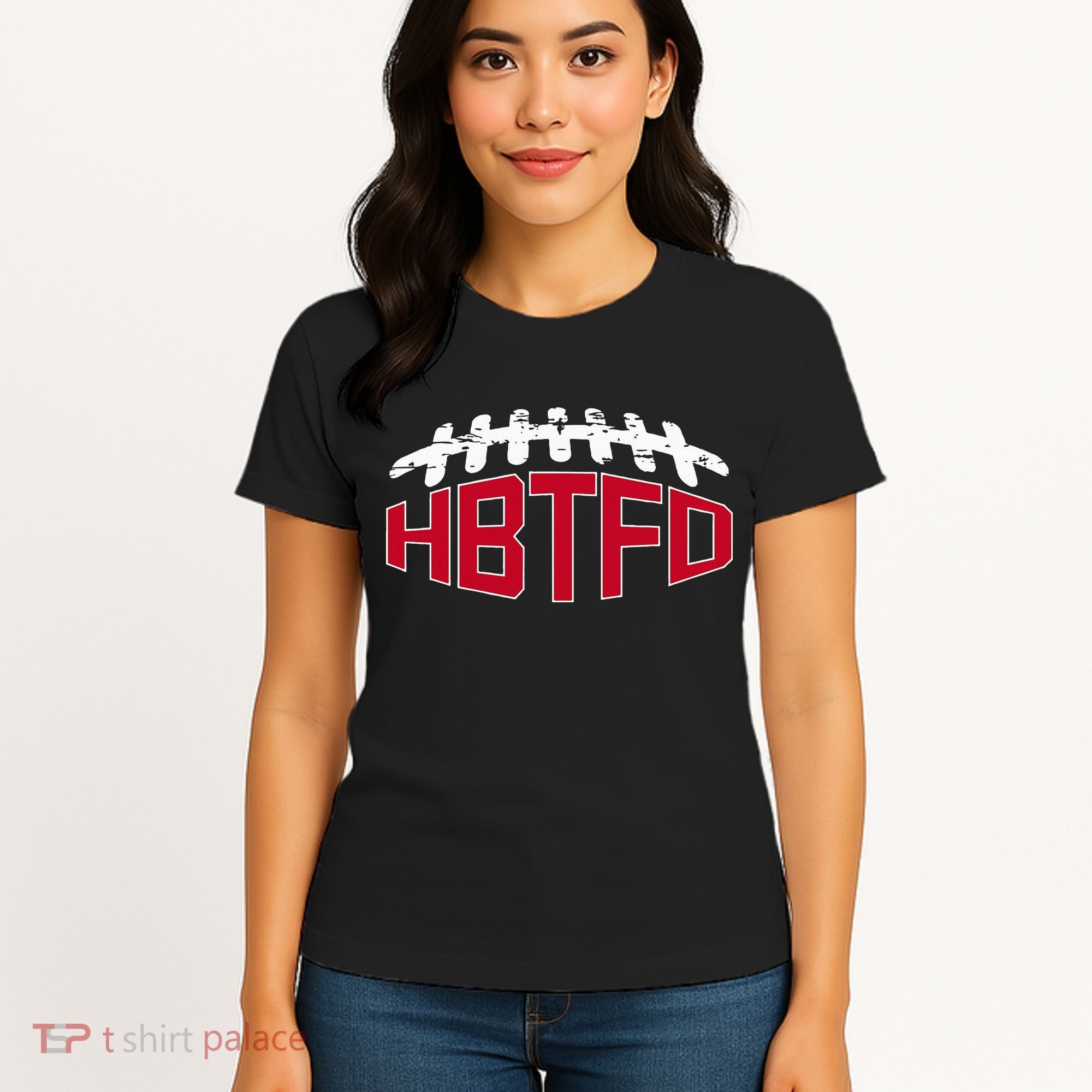 Hbtfd! Football Women's T-Shirt