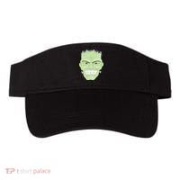 Halloween Frankenstein Head Terrifyingly Green Snarling Head Visor thumb 0