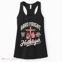 Hard Fought Hallelujah Praise Jesus Women's Tank Top thumb 0