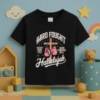 Hard Fought Hallelujah Praise Jesus Toddler T-Shirt thumb 3