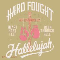 Hard Fought Hallelujah Praise Jesus Mousepad thumb 1