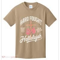 Hard Fought Hallelujah Praise Jesus Kids T-Shirt thumb 0