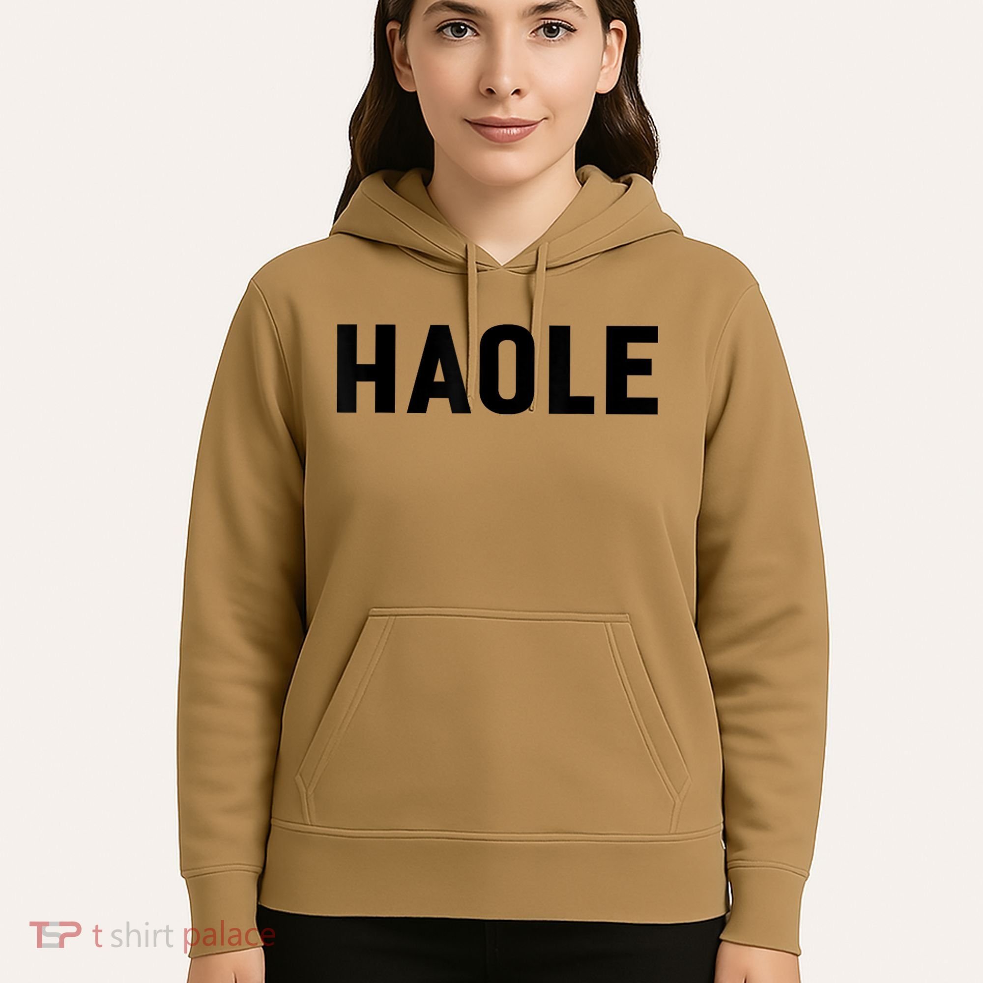Haole Funny Hawaii White Hawaiian Pidgin Unisex Hoodie