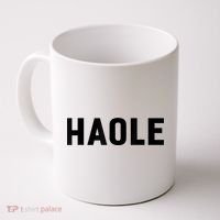 Haole Funny Hawaii White Hawaiian Pidgin Unisex Coffee Mug thumb 0