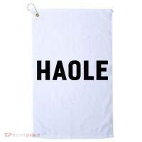 Haole Funny Hawaii White Hawaiian Pidgin Unisex Golf Towel thumb 0