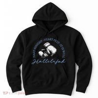 Hard Fought Heart Felt It Is Well Hallelujah Hoodie thumb 0
