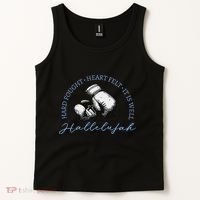 Hard Fought Heart Felt It Is Well Hallelujah Tank Top thumb 2