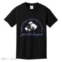 Hard Fought Heart Felt It Is Well Hallelujah Kids T-Shirt thumb 0