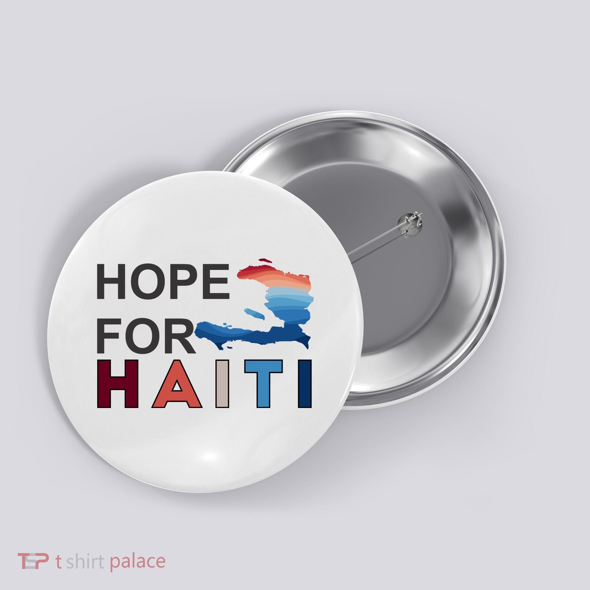 Hope For Haiti Earthquake Relief Button
