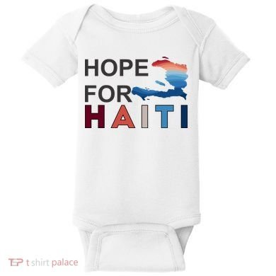Hope For Haiti Earthquake Relief Baby Bodysuit