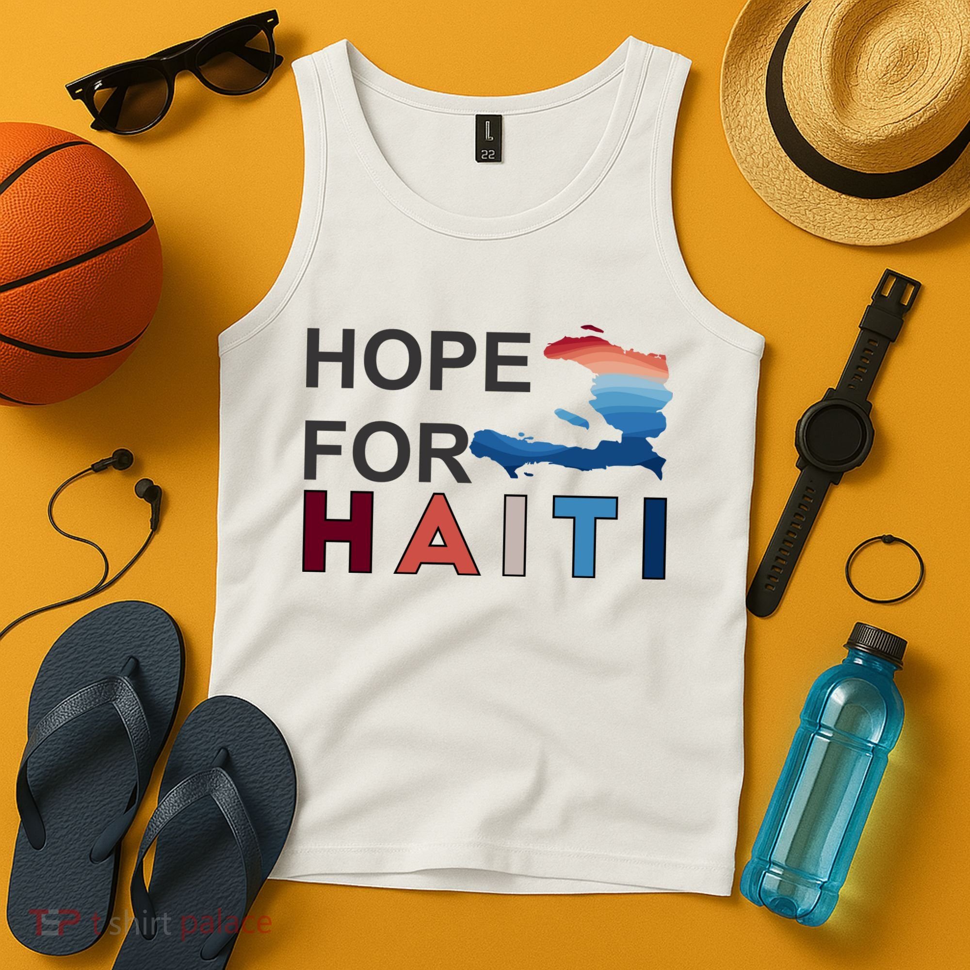 Hope For Haiti Earthquake Relief Tank Top