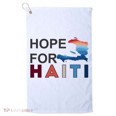 Hope For Haiti Earthquake Relief Golf Towel