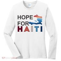 Hope For Haiti Earthquake Relief Women's Long Sleeve Shirt thumb 0