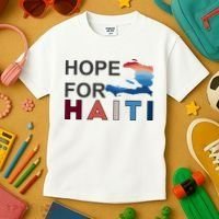 Hope For Haiti Earthquake Relief Kids T-Shirt thumb 3
