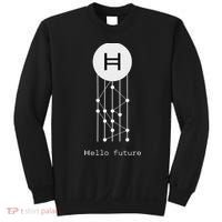 Hello Future Hbar Hedera Hashgraph Solana Kaspa Xrp Crypto Sweatshirt thumb 0