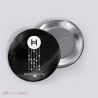 Hello Future Hbar Hedera Hashgraph Solana Kaspa Xrp Crypto Button